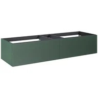Szafki łazienkowe - Szafka łazienkowa pod umywalkę Elita Soho 160 cm zielony mat RE081604047010 - miniaturka - grafika 1