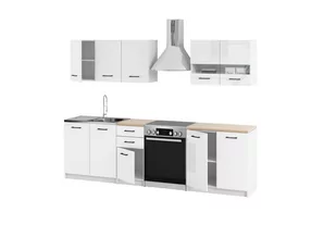Zestaw Mebli Sferia 02 Biały Lakier - Meble kuchenne - miniaturka - grafika 1