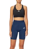 Biustonosze - adidas H11344 BT H.RDY biustonosz czarny/biały S - miniaturka - grafika 1