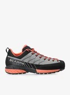 Buty trekkingowe damskie - Buty podejściowe damskie Scarpa Mescalito Planet - light gray/coral - miniaturka - grafika 1