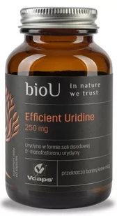 bioU Efficient Uridine 250 mg (60 kaps.) - Suplementy naturalne - miniaturka - grafika 1