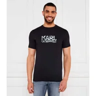 Koszulki męskie - Karl Lagerfeld T-shirt Regular Fit - miniaturka - grafika 1