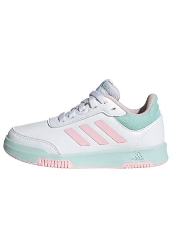 Adidas Tensaur Sport Training Lace buty dziecięce, uniseks, Ftwr White Semi Flash Aqua Clear Pink, 22 EU