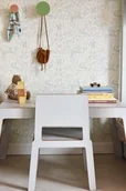 Krzesełka i taborety dla dzieci - KRZESEŁKO FLEX F szare - miniaturka - grafika 1