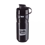 Butelki termiczne - BIDON TERMICZNY POLISPORT T500ml black and green - miniaturka - grafika 1