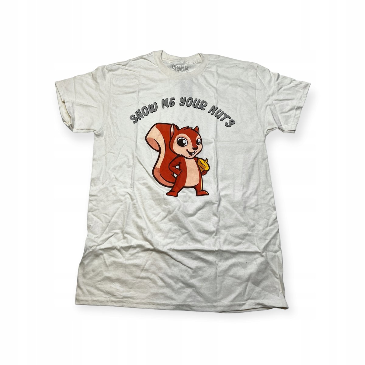 Koszulka T-shirt męski okrągły dekolt SPENCER'S NADRUK M