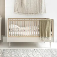 Łóżka dla dzieci i młodzieży - Łóżeczko-tapczanik Petite 140x70 cm jasny beż - miniaturka - grafika 1