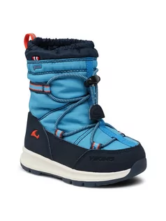 Buty dla dziewczynek - Viking Śniegowce Asak Gtx GORE-TEX 3-88300-3505 Niebieski - grafika 1