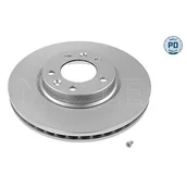 Tarcze hamulcowe - Tarcza hamulcowa MEYLE 11-15 521 0038/PD - miniaturka - grafika 1