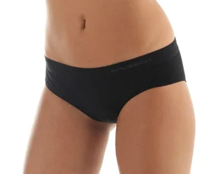 Brubeck Biodrówki damskie Comfort Wool czarne r. L HI10070 - Bielizna sportowa damska - miniaturka - grafika 1