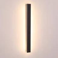 Lampy ogrodowe - Lara 100 kinkiet elewacyjny 1xLED/30W czarny - miniaturka - grafika 1