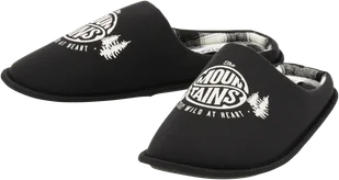 esmara® Kapcie męskie (Czarny, 44) - Kapcie męskie - miniaturka - grafika 1