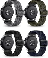 Akcesoria do smartwatchy - 4xPASEK DO ZEGARKA NYLON Samsung Galaxy Watch 3 45/46/S3 Frontier 22mm - miniaturka - grafika 1