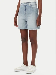 HUGO Szorty jeansowe Gelita 50538863 Niebieski Relaxed Fit - Spodenki damskie - miniaturka - grafika 1
