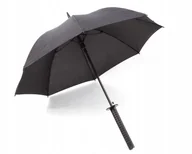Parasole - DUŻY PARASOL AUTOMATYCZNY MIECZ SAMURAJA KATANA CZARNY ANIME UNIWERSALNY XL - miniaturka - grafika 1