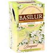 Kawa w kapsułkach i saszetkach - BASILUR Herbata Bouquet Jasmine w saszetkach 20x1,5g - miniaturka - grafika 1