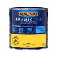 Farby wewnętrzne - MAGNAT Farba ceramiczna Ceramic Care słoneczny cytryn A48 2,5 l - miniaturka - grafika 1