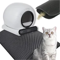 Pozostałe akcesoria dla kotów - DWUWARSTWOWA DUŻA MATA WYCIERACZKA POD KUWETĘ DLA KOTA 3 KOLORY ISAJ MT1 - miniaturka - grafika 1