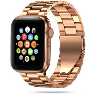 Apple BRANSOLETA STAINLESS DO APPLE WATCH 4 / 5 / 6 / 7 / SE (38 / 40 / 41 MM) GOLDEN ROSE - Akcesoria do smartwatchy - miniaturka - grafika 2
