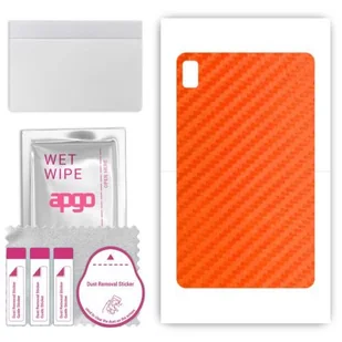 folia naklejka skórka strukturalna na TYŁ do Blackview Tab 6 - Carbon Pomarańczowy - apgo SKINS - Akcesoria do tabletów i e-booków folia naklejka skórka strukturalna na TYŁ do Blackview Tab 6 - Carbon Pomarańczowy - apgo SKINS - Akcesoria do tabletów i e-booków - miniaturka - grafika 1