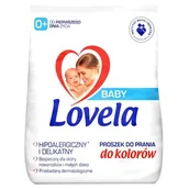Środki do prania - Lovela Baby Hipoalergiczny proszek do prania koloru dla dzieci 2,7 kg (27 prań) - miniaturka - grafika 1