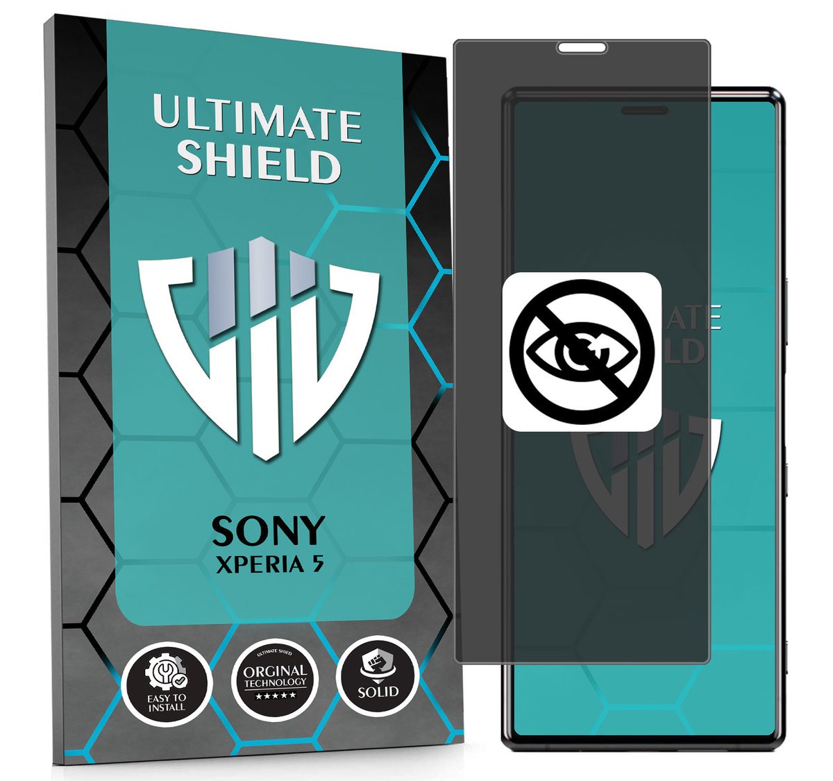 NAJLEPSZA FOLIA 5D ANTYSZPIEGOWSKA DO SONY XPERIA 5 HYDROŻELOWA MATOWA