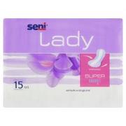 Seni LADY SUPER - WKŁADKI UROLOGICZNE, 15 SZTUK