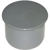 Łączniki, trójniki, kształtki - Korek dławica Ø75 szary - miniaturka - grafika 1