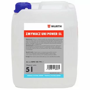 WURTH Zmywacz Uni Power 5L - Chemia warsztatowa - miniaturka - grafika 1