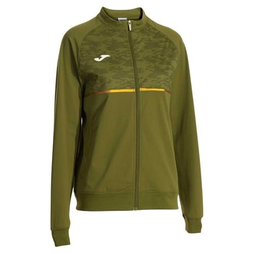 Joma Damska kurtka sportowa z zamkiem błyskawicznym XXS-XL, lekka, z kieszeniami i raglanowymi rękawami, idealna na trening i czas wolny Record III