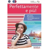Pozostałe języki obce - NOWELA Perfettamente e piu 1B podręcznik + ćwiczenia + CD - miniaturka - grafika 1