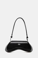 Torebki damskie - Diesel torebka skórzana PLAY PLAY CROSSBODY cross body kolor czarny X10221.PR227 - miniaturka - grafika 1