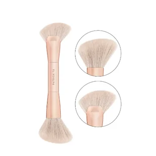 PATRICK TA Dual-Ended Face Contour Brush Dwustronny pędzel do konturowania - Pędzle do makijażu - miniaturka - grafika 1
