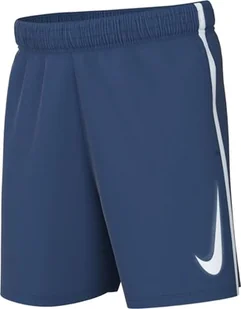 Nike Chłopięca długość do kolan szorty B Nk Df Multi+ Short Hbr, Court Blue/White/White, DX5361-476, XS - Spodenki damskie - miniaturka - grafika 1