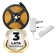 Lampy stojące - Taśma LED COB 320/m 3000K IP20 Eko-Light, 3 m, z zasilaczem - miniaturka - grafika 1