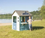 Place zabaw - SMOBY Domek ogrodowy dla dzieci Lodziarnia 105x110x127 cm Smoby - miniaturka - grafika 1