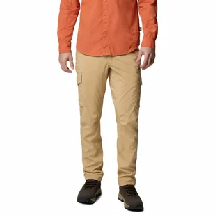 Męskie spodnie trekkingowe z filtrem UV Columbia Skien Valley Pant canoe - 30 - Odzież trekkingowa męska - miniaturka - grafika 1