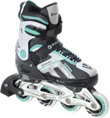 Rolki - Rolki Regulowane Raven Pulse Black/Mint 37-40 - miniaturka - grafika 1
