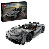 Klocki - LEGO TECHNIC - Samochód Auto Szary HyperCar hipersamochód Koenigsegg Jesko Absolut ZESTAW LEGO PREZENT DLA CHŁOPCA DZIECI - miniaturka - grafika 1