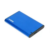 Obudowy i kieszenie na dyski twarde - iBOX OBUDOWA I-BOX HD-05 ZEW 2,5" USB 3.1 GEN.1 BLUE 2_314435 - miniaturka - grafika 1