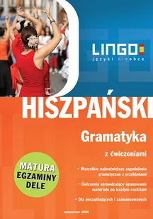 Lingo Hiszpański Gramatyka z ćwiczeniami Repetytorium - Danuta Zgliczyńska - Książki do nauki języka hiszpańskiego - miniaturka - grafika 1