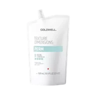 Kosmetyki do stylizacji włosów - Goldwell Texture Dimensions, lotion do trwałej ondulacji dla włosów naturalnych i opornych, R-Resistant, 500ml - miniaturka - grafika 1