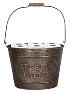 Pudła i pojemniki do przechowywania - Anticline Koszyk w kolorze brązowym - wys. 22,5 x Ø 32 cm - miniaturka - grafika 1