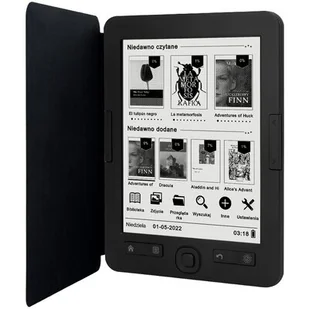 BEMI Cognita+ 4GB Grafitowy - Czytniki ebooków - miniaturka - grafika 1