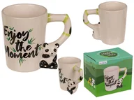 Kubki - Kubek 3D Panda Enjoy the moment 300ml - miniaturka - grafika 1