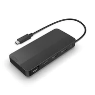Stacje dokujące i replikatory portów - Lenovo USB-C Dual Display Travel Dock w/o Adapter 40B90000WW - miniaturka - grafika 1
