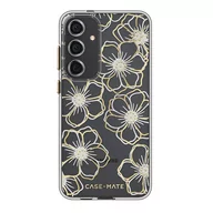 Pozostałe akcesoria do telefonów - Case-Mate Floral Gems - Etui Samsung Galaxy S24+ (Gold) - miniaturka - grafika 1