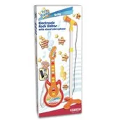 Instrumenty muzyczne dla dzieci - Bontempi Gitara elektroniczna w zestawie z mikrofonem - miniaturka - grafika 1