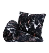 Pościel dla dzieci - Pościel Bambusowa  (Jelonki Ciemne) - miniaturka - grafika 1