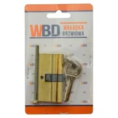Zamki i wkładki - Wkładka WBD 30 x 35 mosiężna - miniaturka - grafika 1